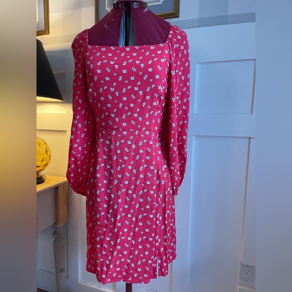 Sanctuary Red Long Sleeve Sundress Size 14​ - Picture 4 of 11